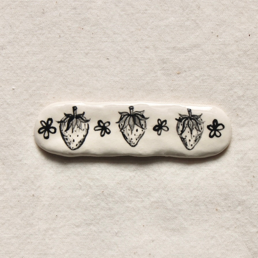 Strawberries Hair Clip