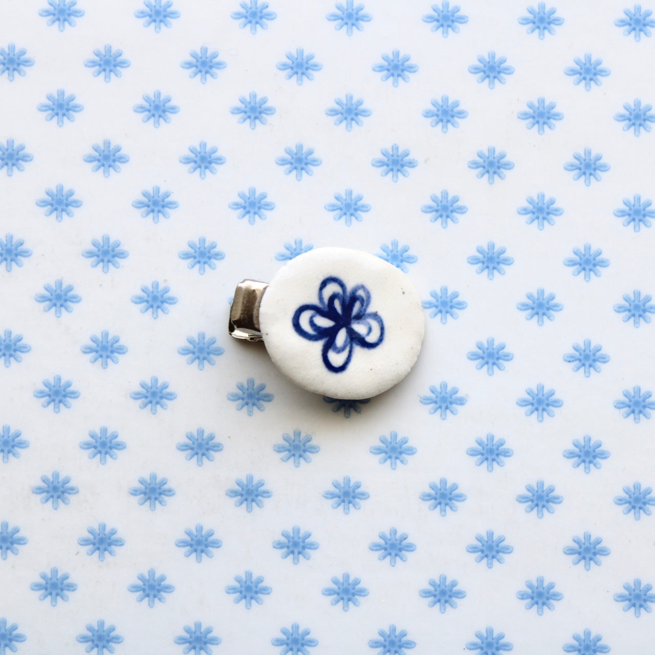 Flower Mini Hair Clip