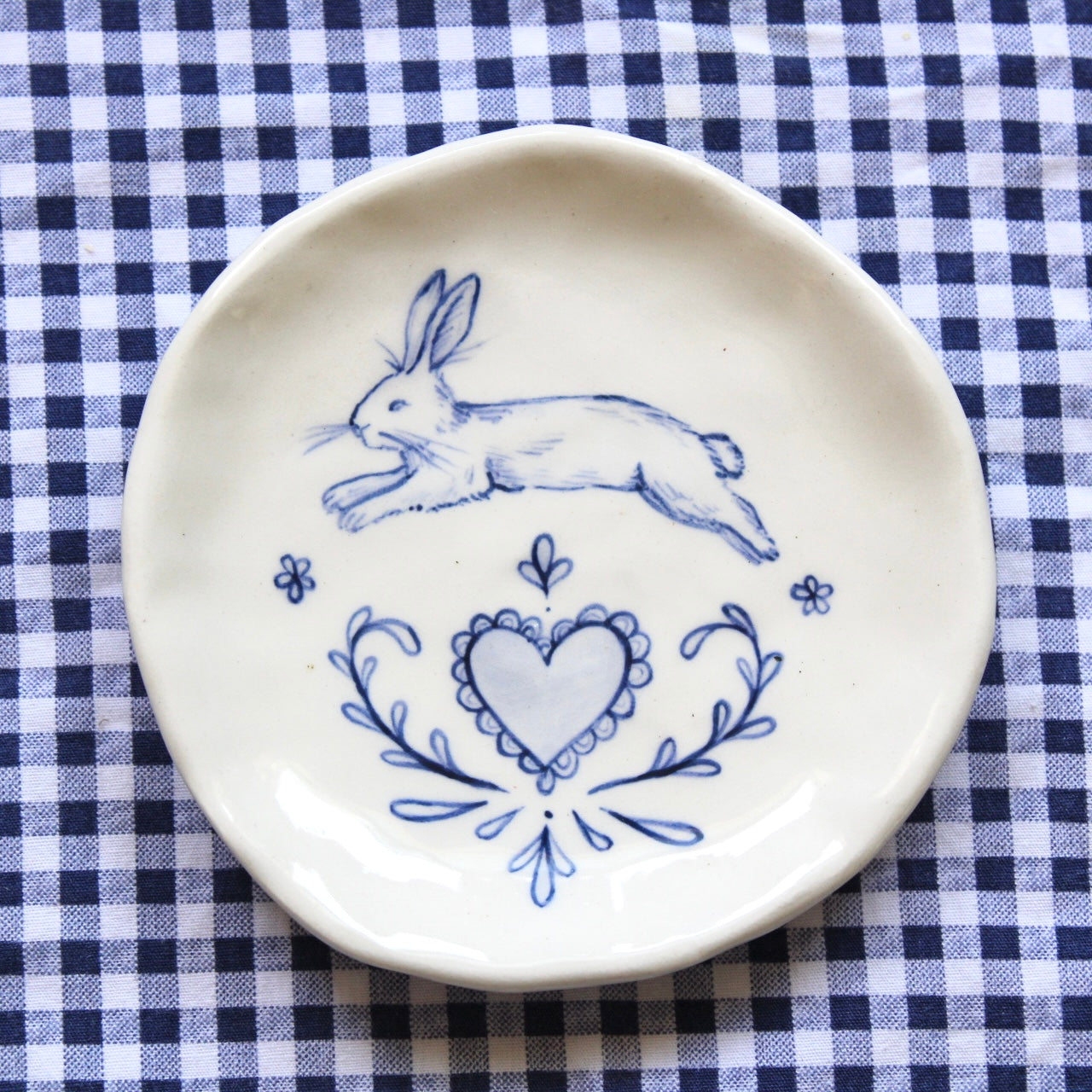 Bunny and Heart Dish