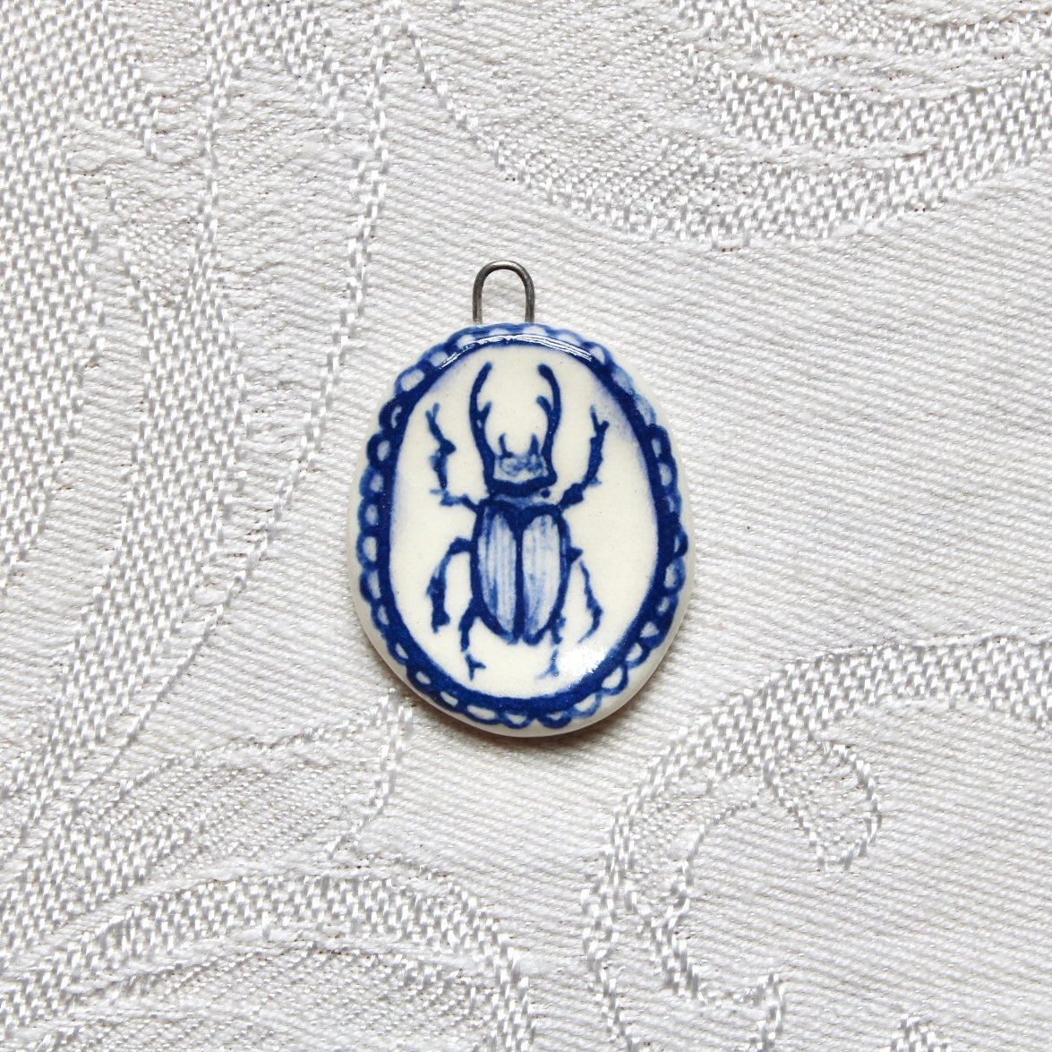 Stag Beetle Charm