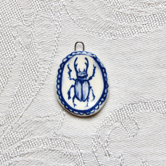 Stag Beetle Charm
