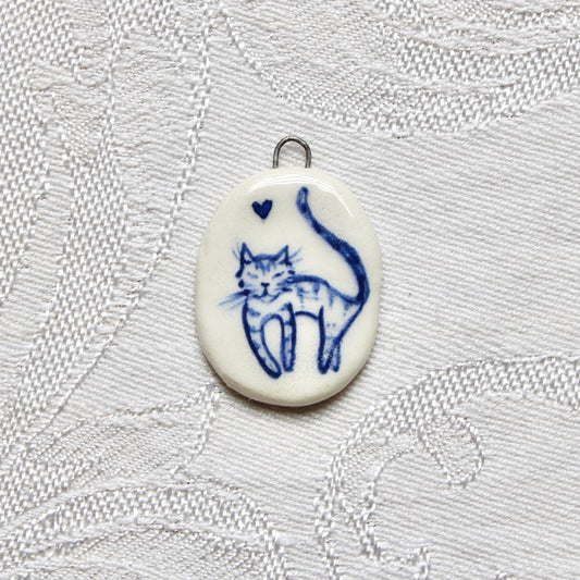 Sleeping Kitty Charm