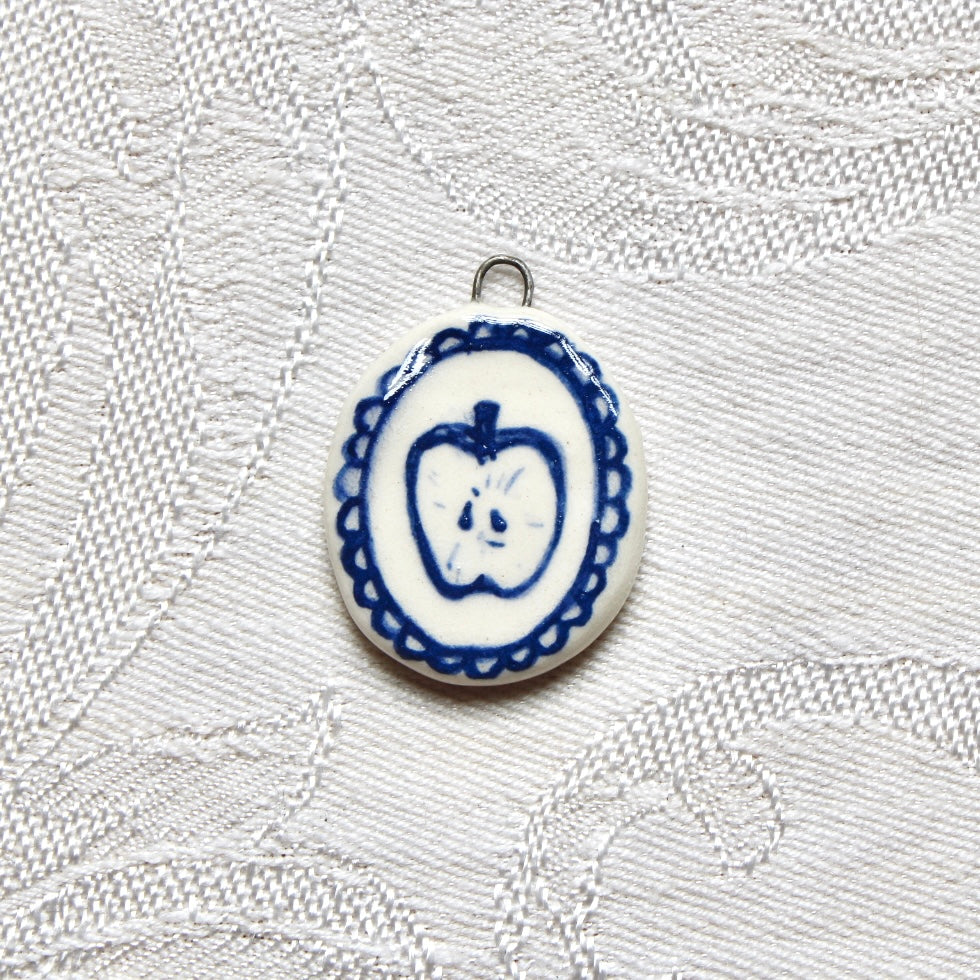Apple Core Charm