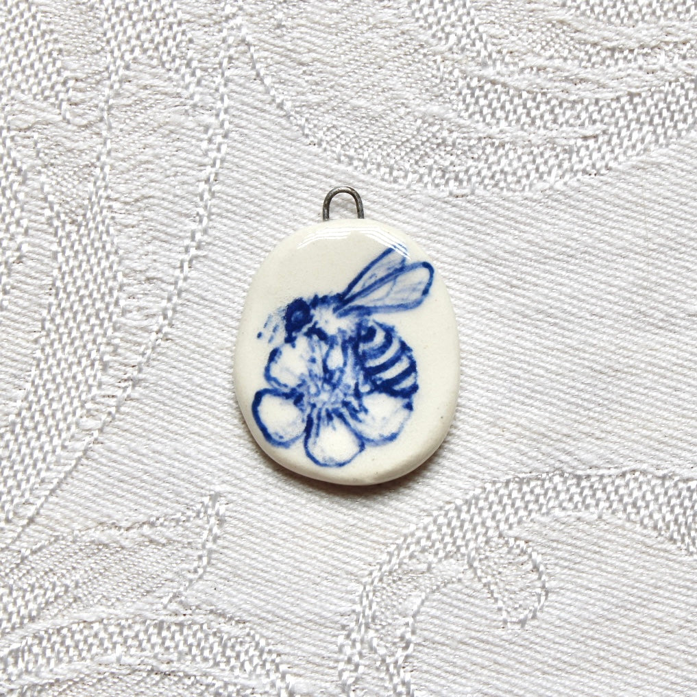 Bee With Flower Charm