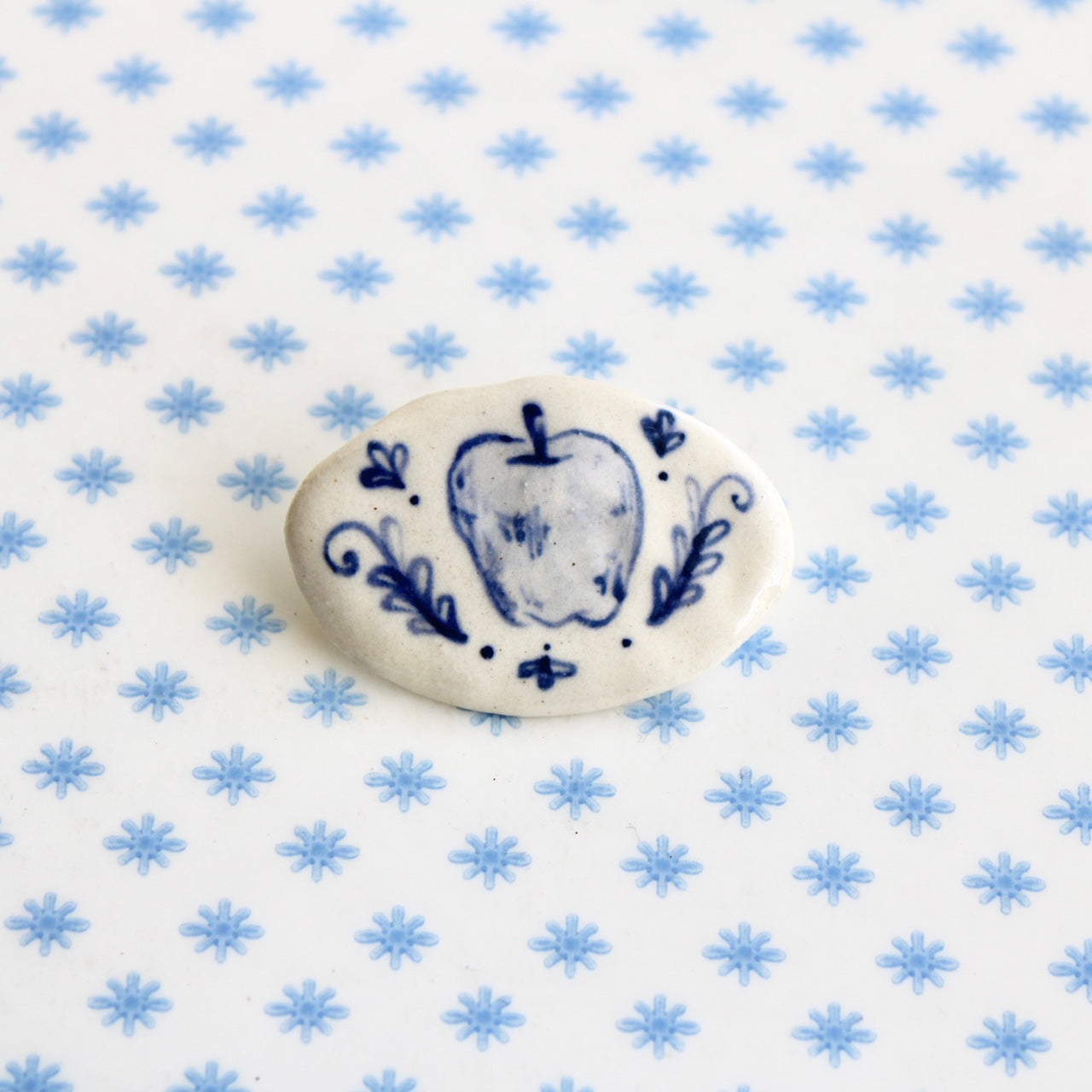 Apple Brooch