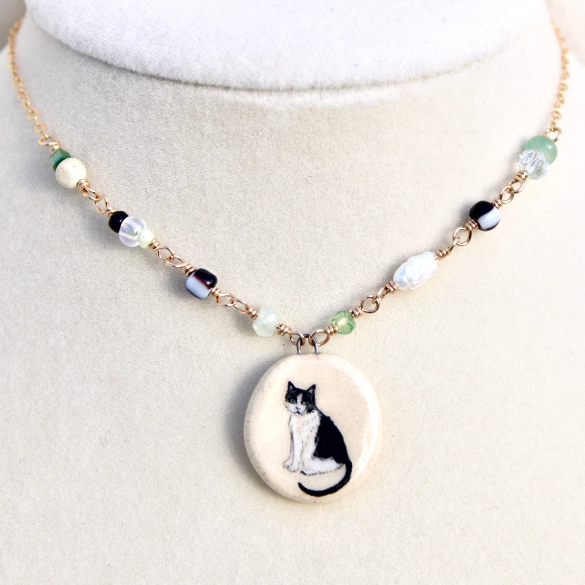 Custom Ceramic Charm Necklace