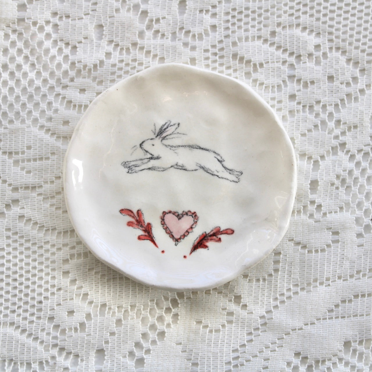 Bunny Heart Dish