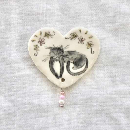 Kitty Cat Beaded Magnet 2