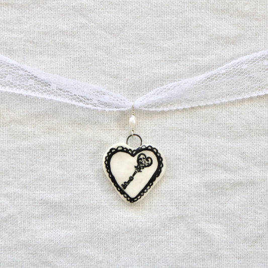 Key to My Heart Choker Necklace