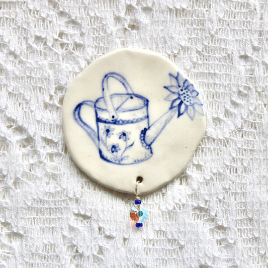 Watering Can Beaded Magnet