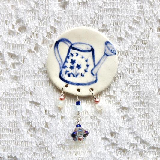 Watering Can Beaded Magnet