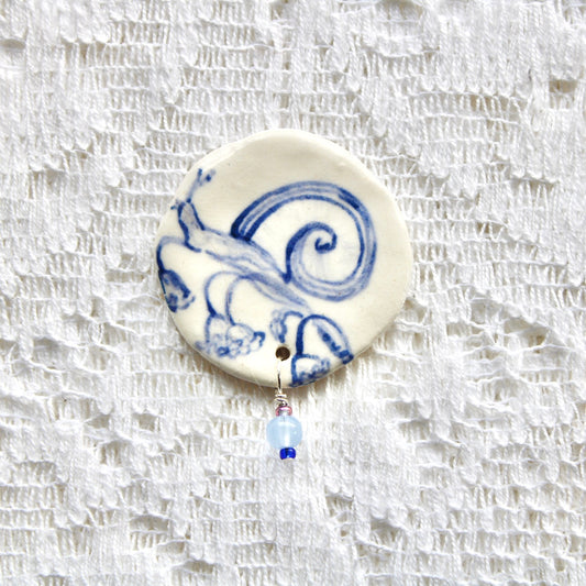 Snail Beaded Magnet