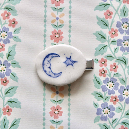 Moon Hair Clip