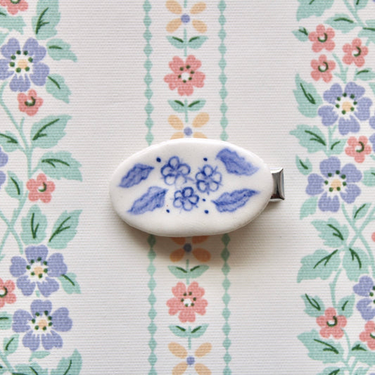 Three Flowers Hair Clip