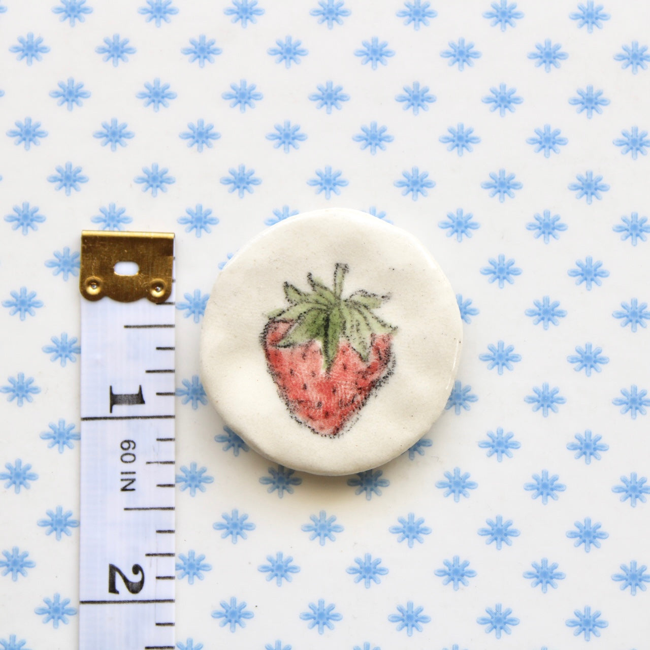 Strawberry Magnet in Color