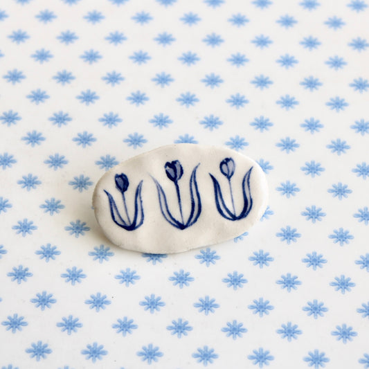 Three Tulips Brooch