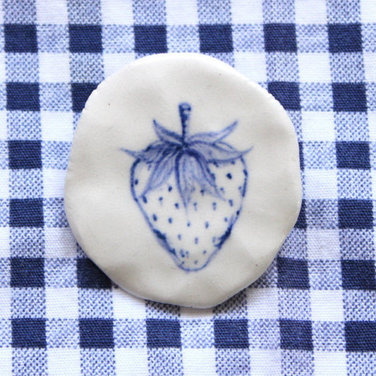 Strawberry Brooch