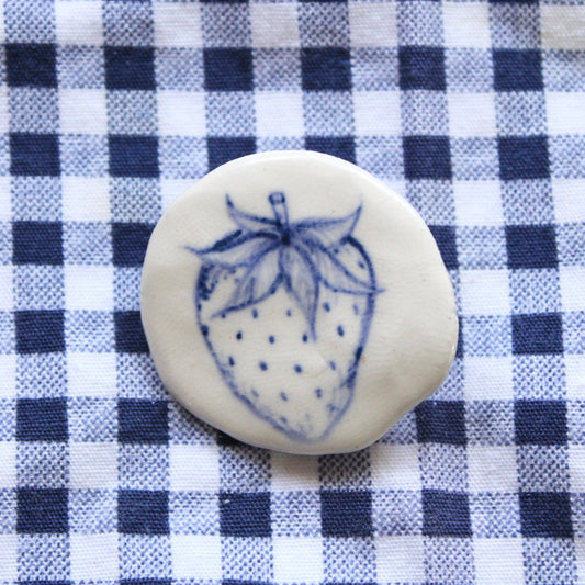 Strawberry Brooch