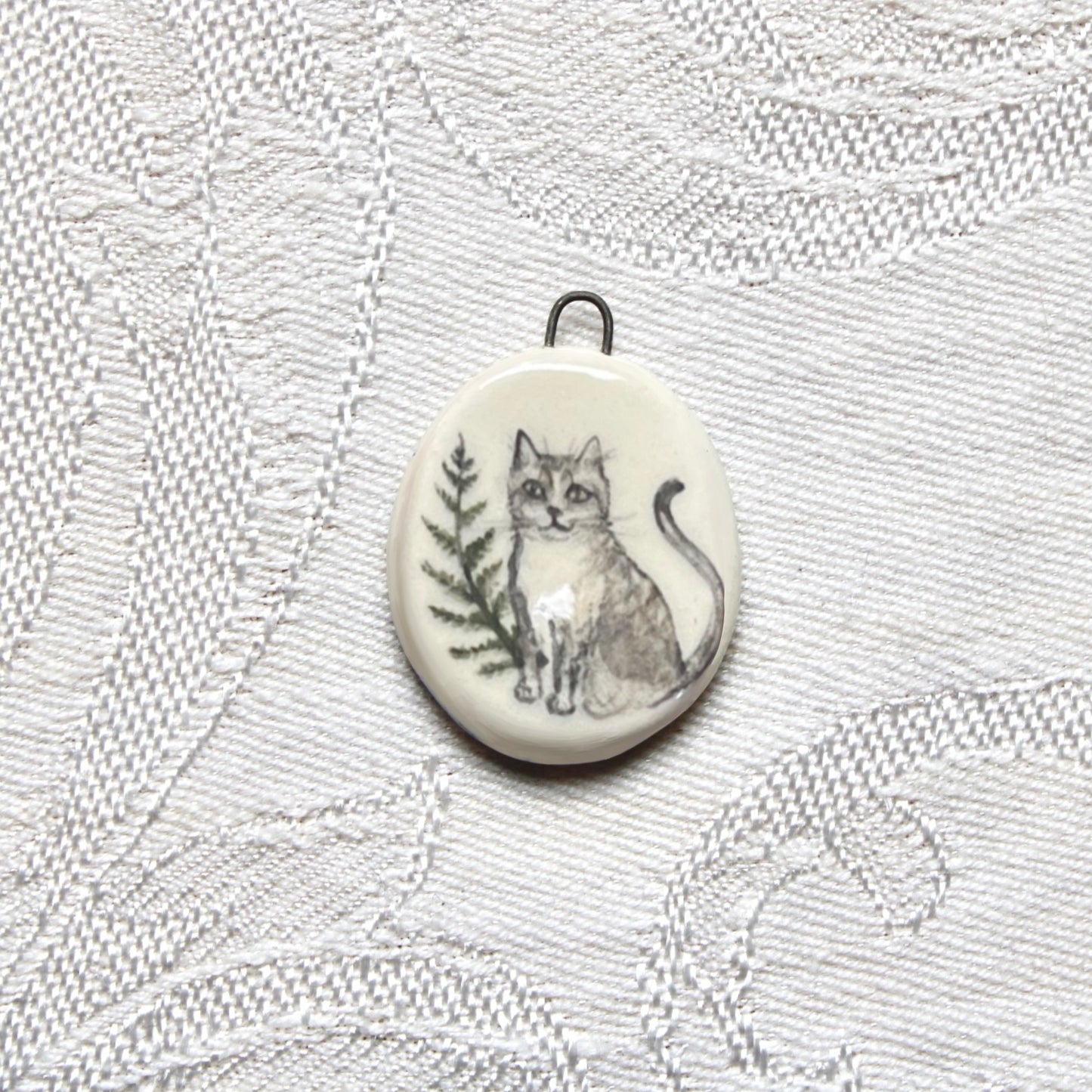Custom Ceramic Charm Necklace