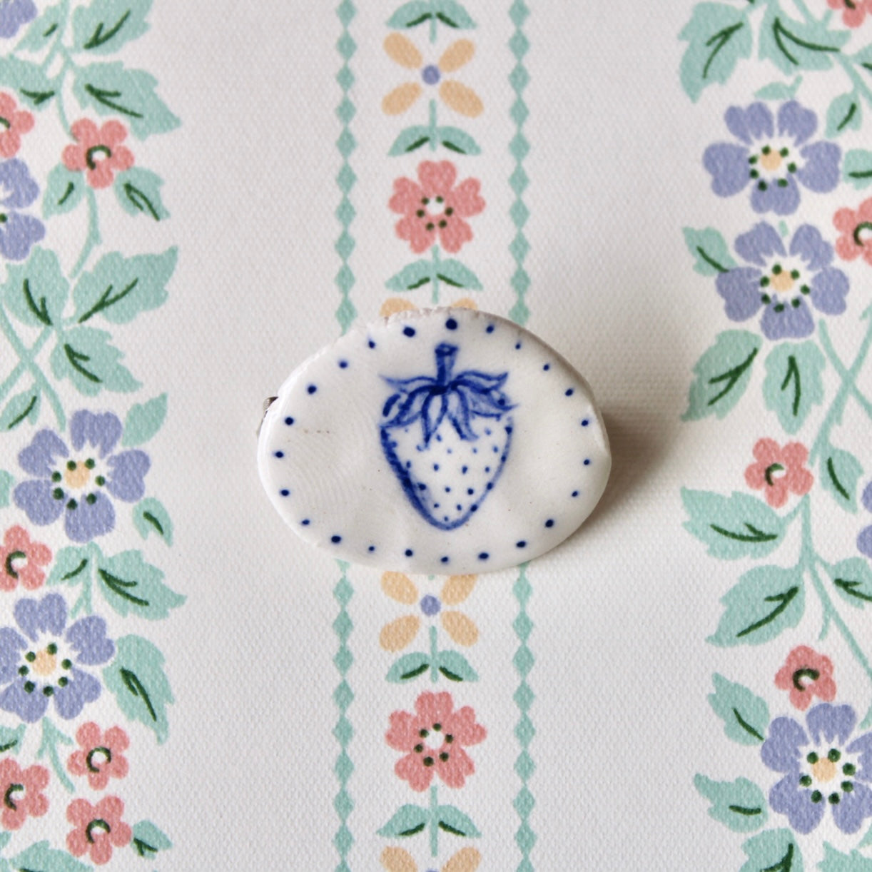 Strawberry Brooch II