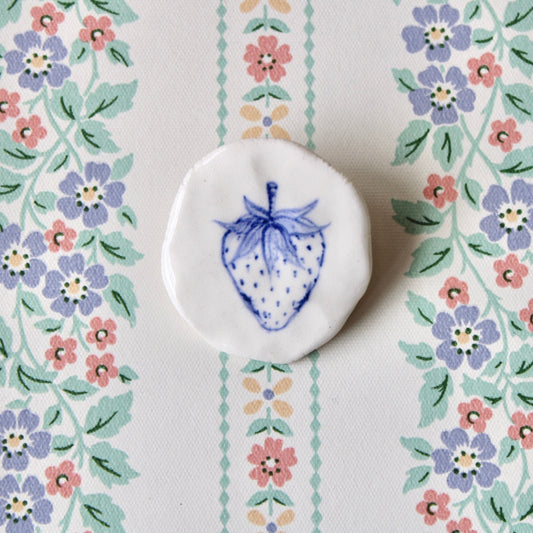 Strawberry Brooch III